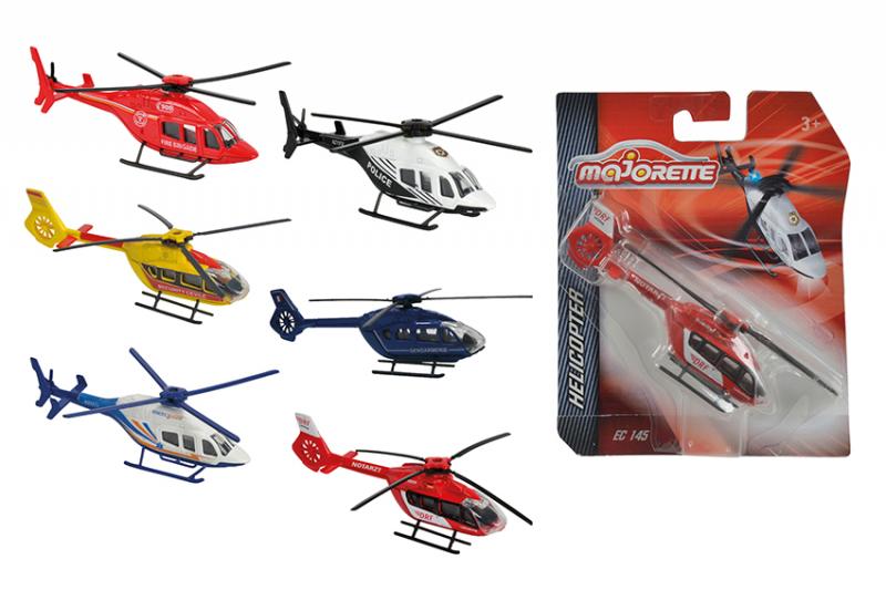 Vrtulník kovový 13 cm, 6 druhů